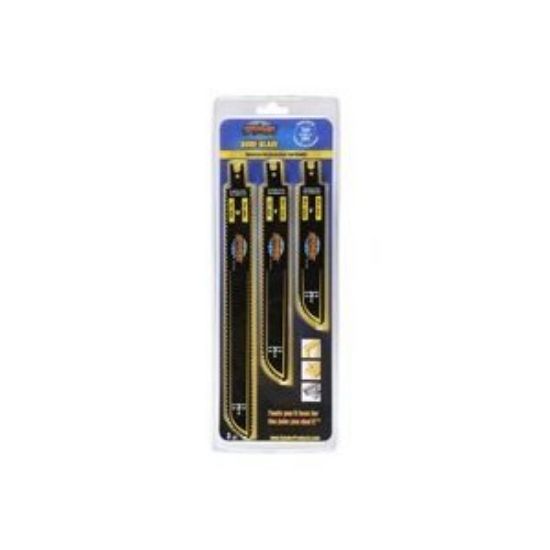 Picture of Bore-Blade Reciprocating-Sawblade Multi Pack 3-Piece