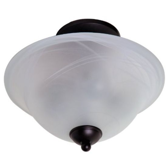 Picture of 2-bulb Light-fixture Semi-flush-mount Venetian Bronze