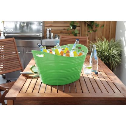 Picture of Party Tub 8 Gal- Lime Green
