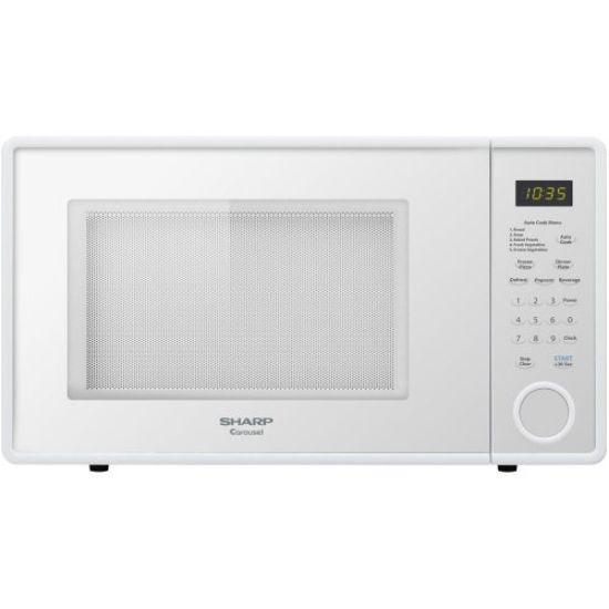 Picture of Counter-Top Microwave-Oven White 1.1 Cu. Ft.
