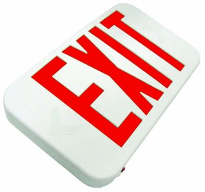 Picture of Exit Sign Lighted Universal Mount Nicad Battery Backup
