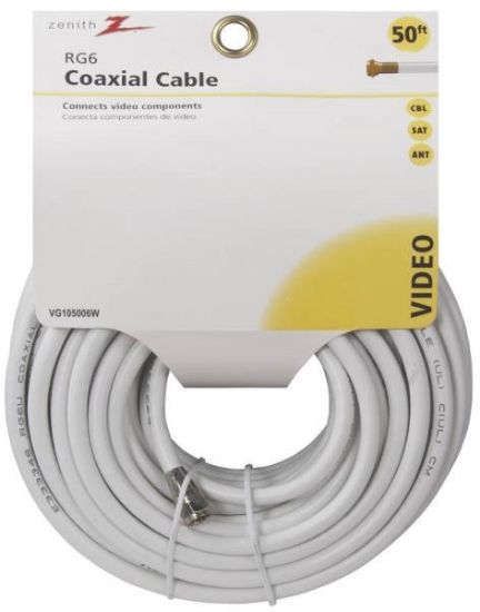 Picture of Coaxial-Cable RG6With Flexible PVC Jacket