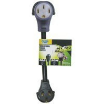 Picture of Recreational-vehicle Adapter 50 Amp Female To 30 Amp Male