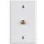 Picture of Coaxial-Cable Wall-Jack White