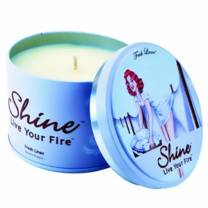 Picture of Fresh Linen Candle 6.2-Ounce Tin