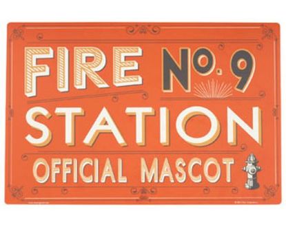 Picture of Pet Place-Mat Fire-Station No 9