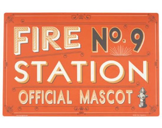 Picture of Pet Place-Mat Fire-Station No 9