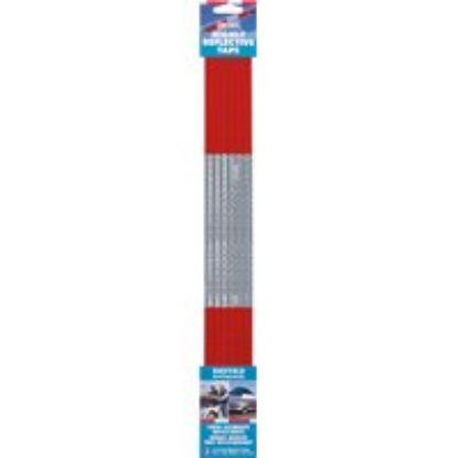 Picture of Reflective-tape Red-silver-stripe