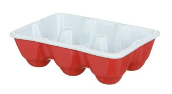 Picture of Egg Crate- Red/White