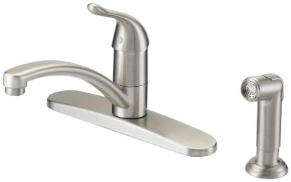 Picture of Kitchen-faucet With-spray Stainless-steel 8"