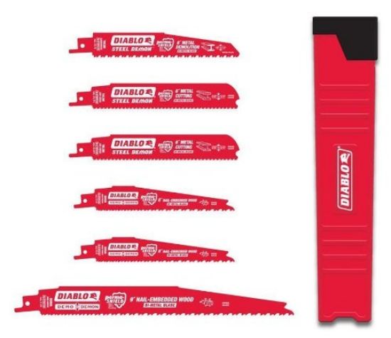 Picture of Reciprocating-sawblade Bi-metal Demolition 6-piece Set