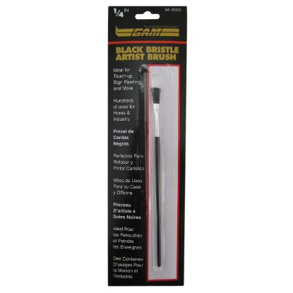 Picture of Artist-Brush Black Bristle Flat 1/4"