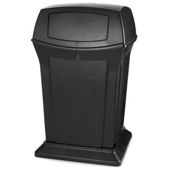 Picture of Ranger Waste Container 45-Gallon 2 Door Top Black
