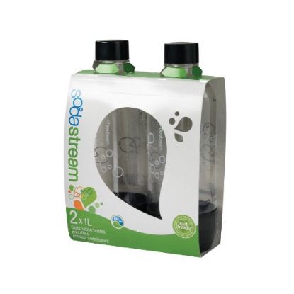 Picture of 1l Carbonating Bottle- Black- Twinpack