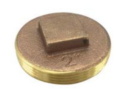 Picture of 3-1/2" Clean-Out-Plug Raised-Head