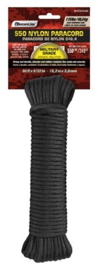 Picture of Parachute-Cord Black 5/32"