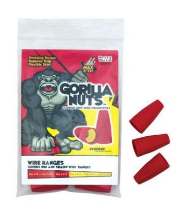 Picture of Wire-connector Red/yellow 600-volt