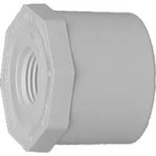Picture of 2 X 1/2" REDUCER BUSHING Spigot X FPT Schedule-40 PVC
