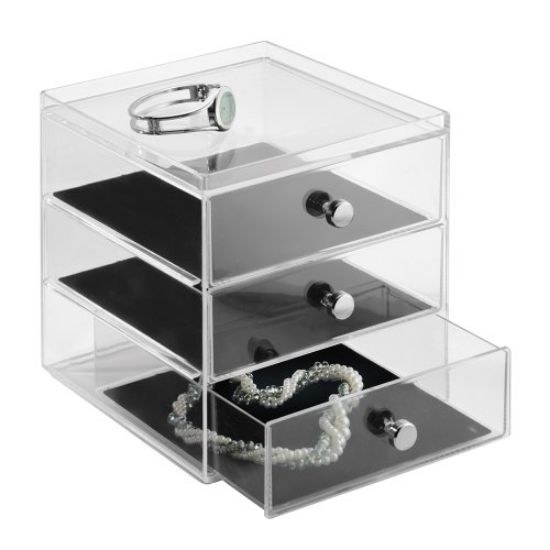 Picture of Clarity 3 Drawer Jewelry-Box
