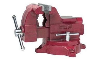 Picture of Utility Vise 8" Jaw Width 7-1/2" Jaw Opening 4-1/2" Throat Depth