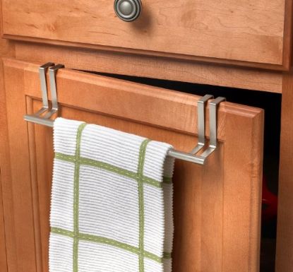 Picture of Over the Drawer/Cabinet 11" Towel Bar- Brushed-Nickel