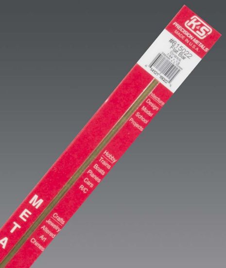 Picture of 1/64 X 1/8 X 12 Flat-Bar Brass