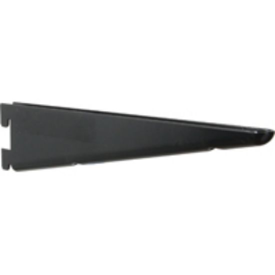 Picture of 182BLK145Heavy Duty Double-Slot Adjustable Shelf-Bracket 14.5" Black