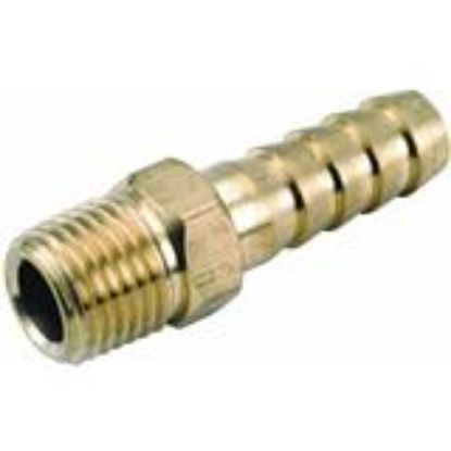 Picture of Hose-Barb Male-Adapter 1/4" Barb x 1/2" MPT