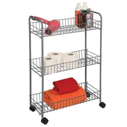 Picture of 3 Tier Medium Cart- Silver
