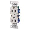 Picture of Electrical-Outlet Duplex-Receptacle 15-Amp 125-Volt Double-Pole 3-Wire Residential Grade