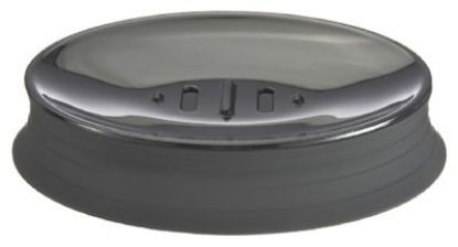 Picture of VENUS ACRYLIC Soap-Dish MATTE BLACK MATTE RUBBER FINISH