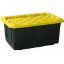 Picture of Plastic-storage Tough-box Black & Yellow