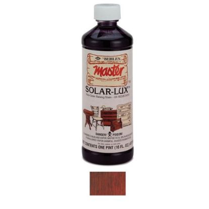 Picture of SOLAR LUX Wood-Stain BLOOD RED