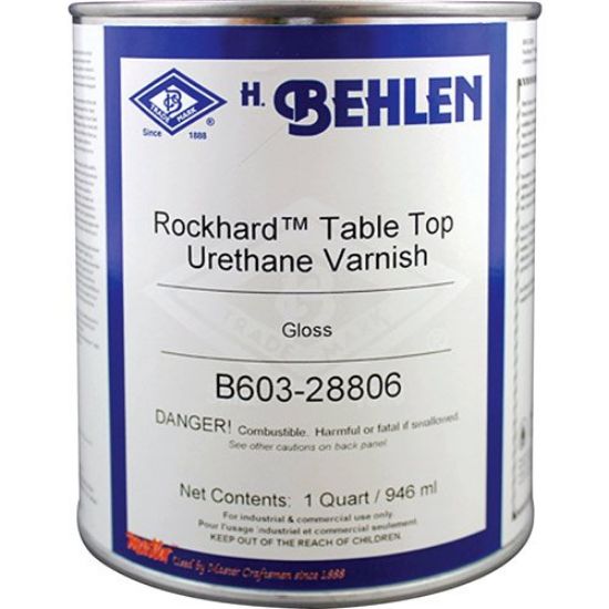 Picture of Rockhard Table Top Urethane Varnish