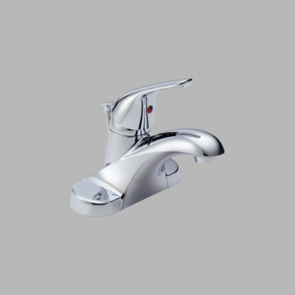 Picture of Delta Foundations Core-B Centerset Lavatory-Faucet Chrome With Pop-Up Lever-Style