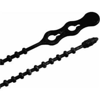 Picture of Cable-Tie 8" Beaded Black 70lb