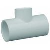 Picture of 1/2" X 1/2" X 3/4" PVC Schedule-40 Reducing-Tee S x S x S