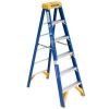 Picture of Step-Ladder Twin-Step Fiberglass 6' Type1A 300-Pounds-Duty-Rating