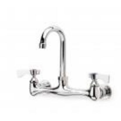 Picture of Commercial Wall-mount Faucet 6" Goose-Neck