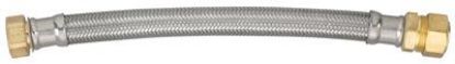 Picture of 7/8 CMP X 3/4"-FIP Braided Stainless-Steel Water-Heater Connector