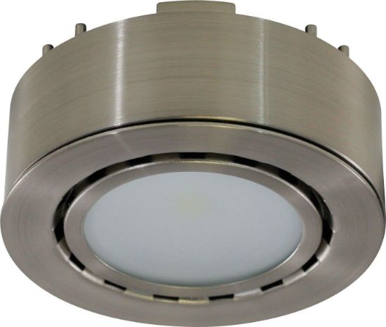 Picture of UCP-LED1-MN Puck-Light Matte Nickel