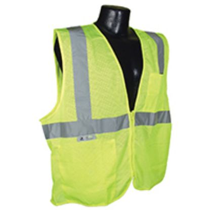 Picture of Safety-Vest Class-2 Mesh-Fabric grn2xl
