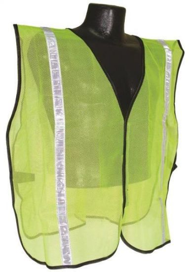 Picture of Safety-Vest High-Visibility Green Mesh-Fabric Non-rated