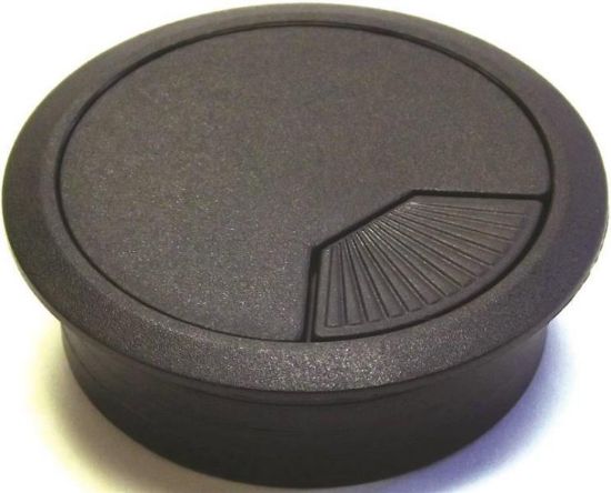 Picture of 1-3/4" Desk-Grommet Black