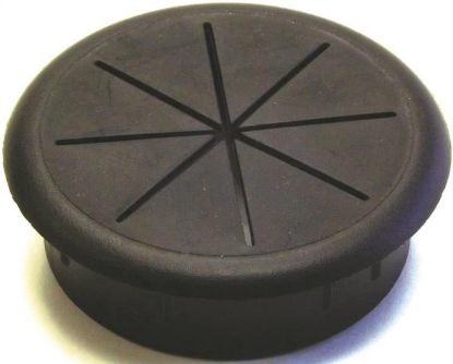 Picture of 2-3/8" Panel Grommet Black