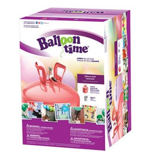 Picture of 14.9 Cuft Disposable Helium Tank No Balloons Included