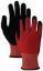Picture of Medium/large Red & Black Polyurethane And Nitrile-Coated Double Palm Gloves