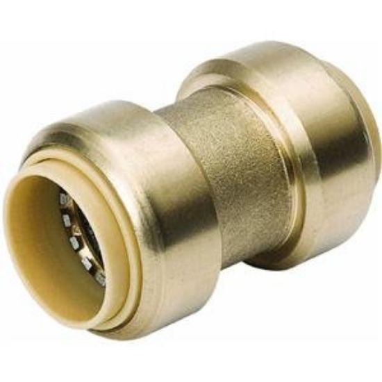 Picture of 1 X 3/4 Push-Fit Coupling Cast-Brass C X C