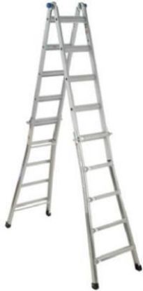 Picture of 22' Single Joint Articulating-Ladder Aluminum Type-1A