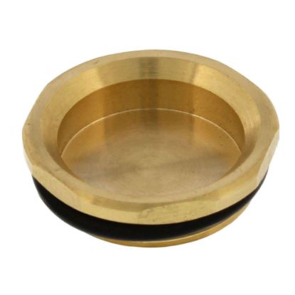 Picture of Cleanout-Plug Tubular Traps Rough-Brass